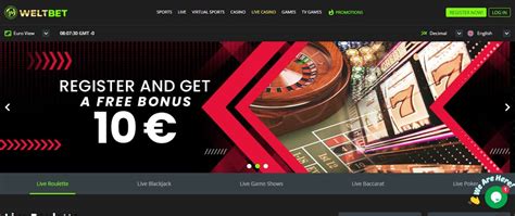 weltbet casino 5 euro